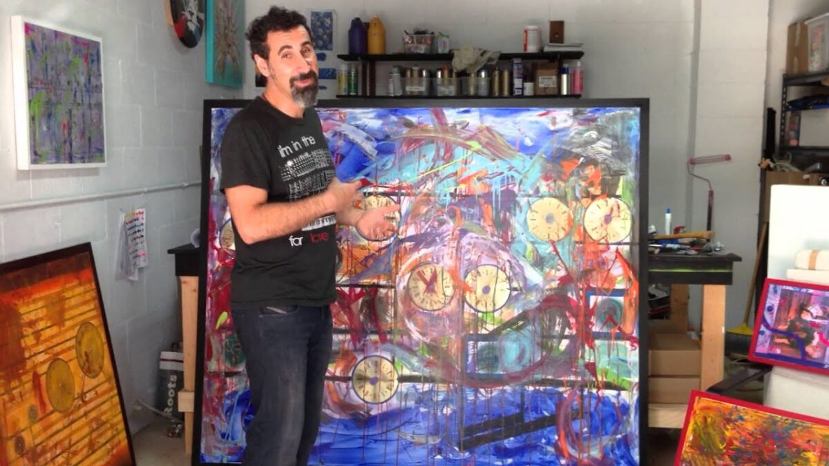 Serj Tankian’s paintings to go on display at Tufenkian Gallery in Glendale