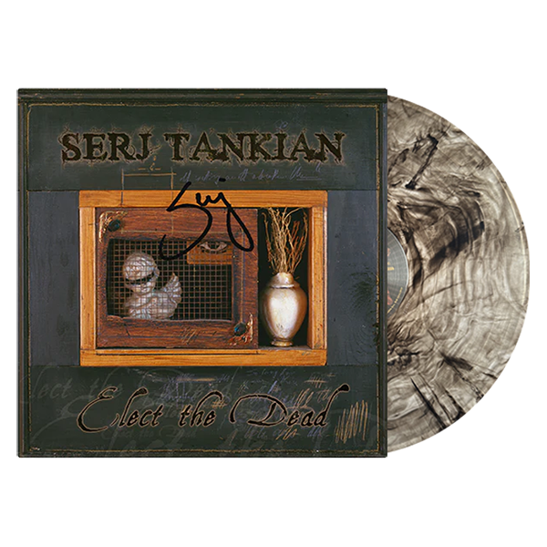 Elect The Dead - Gray Marble Vinyl - Autographed - Limited Edition - Serj  Tankian