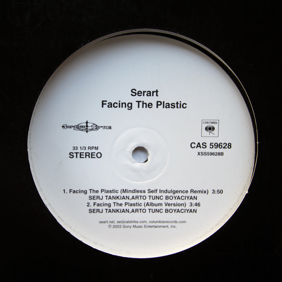 Serart - Narina / Facing The Plastic Remixes Vinyl