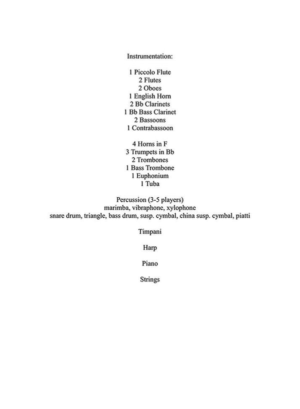 Orca Symphony No.1 - Full Concert Score - Serj Tankian