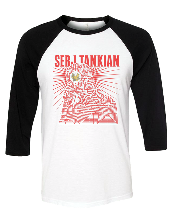 Women's | Figure It Out | 3/4 Sleeve Baseball Tee - Serj Tankian