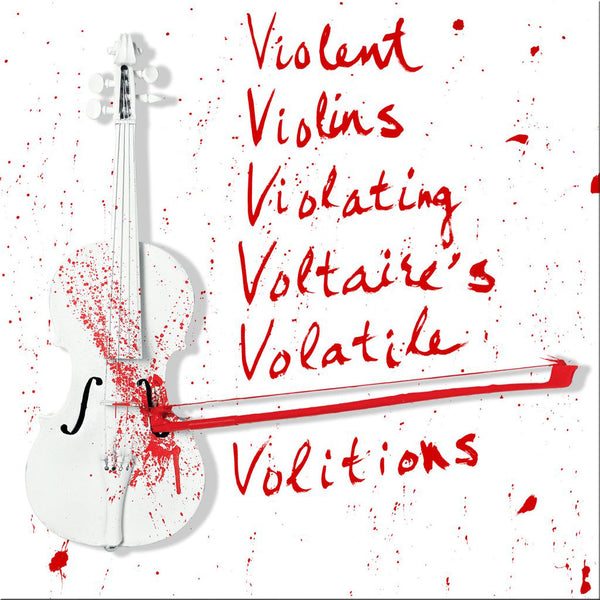 Violent Violins - Hand Painted Multiple - 2018 Limited