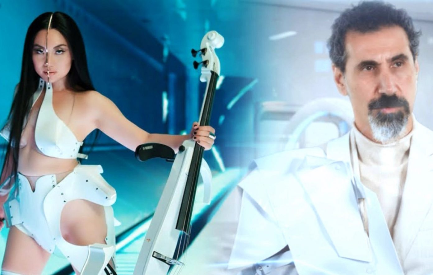 Serj Tankian appears in Tina Guo’s ‘Moonhearts in Space’ video