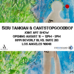 Serj Tankian and CANTSTOPGOODBOY Announce "Marbelized Words" Art Exhibit
