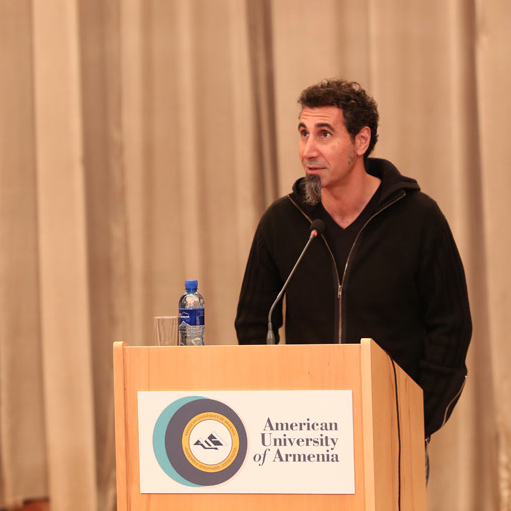 American University of Armenia Discussion With Serj Tankian