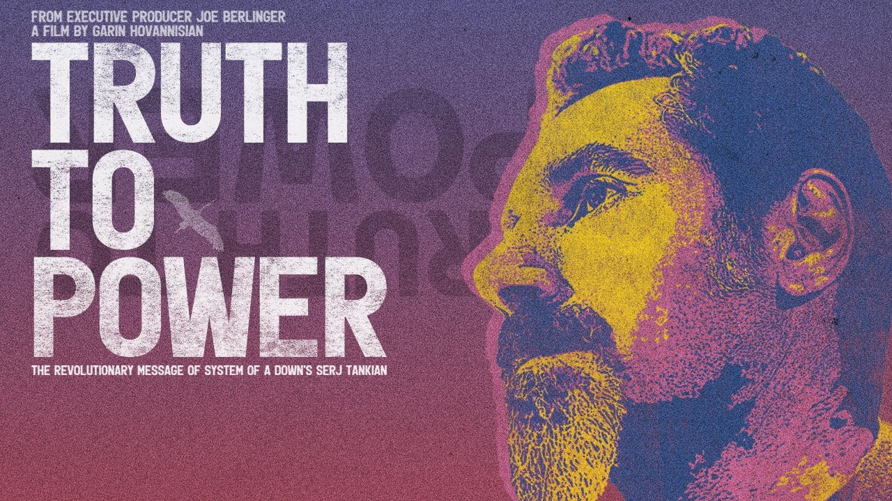 System of a Down’s Serj Tankian Proves ‘Culture Can Be a Potent Force in Progress’ in ‘Truth to Power’ Documentary