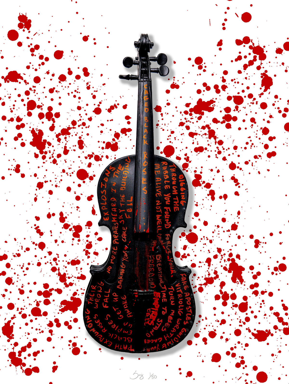 Caged Black Roses - Signed & Numbered Archival Giclée - Limited Edition of 50 - 2026 Edition