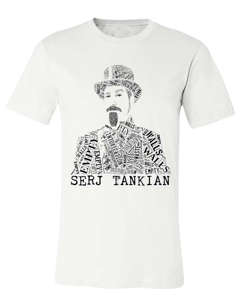 Men's | Empty Walls Lyrical Portrait | Crew - Serj Tankian Men's | Empty Walls Lyrical Portrait | Crew - Serj Tankian