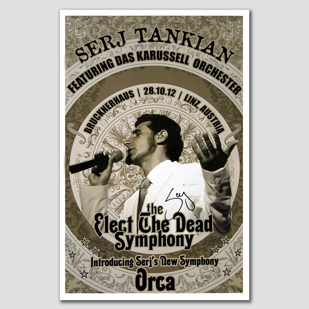 Orca Symphony No. 1 Poster - Autographed