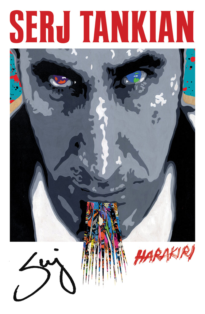 Harakiri Cover Promotional Poster Autographed Serj Tankian