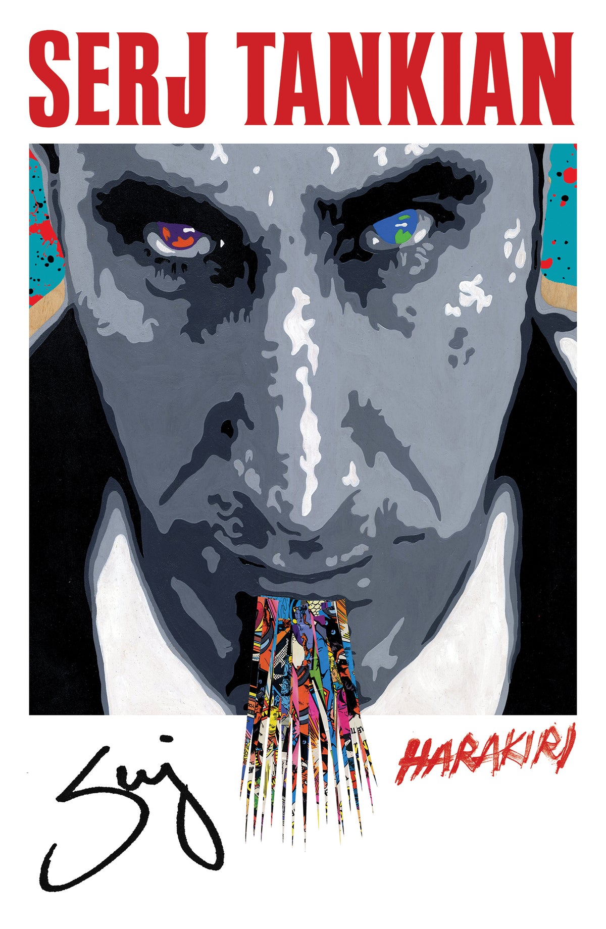 Harakiri Cover Promotional Poster - Autographed