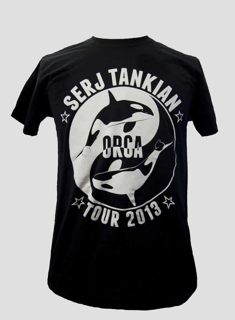 【WOOHWA】TYLER SHIRRING TR PT Orca Tour 2013 T-Shirt - Serj Tankian